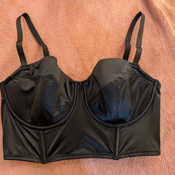 Black Bustier Top - Picture 4 of 8
